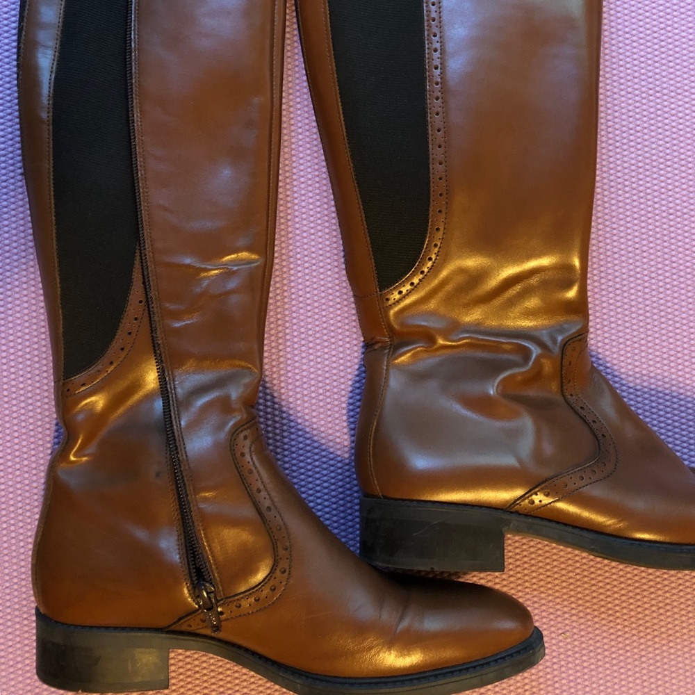 The CUTEST real leather riding boots